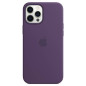 Coque en Silicone avec MagSafe iPhone 12 Pro Max Violet MK083ZE/A (Apple) — Apple · Smarty Paris 18e